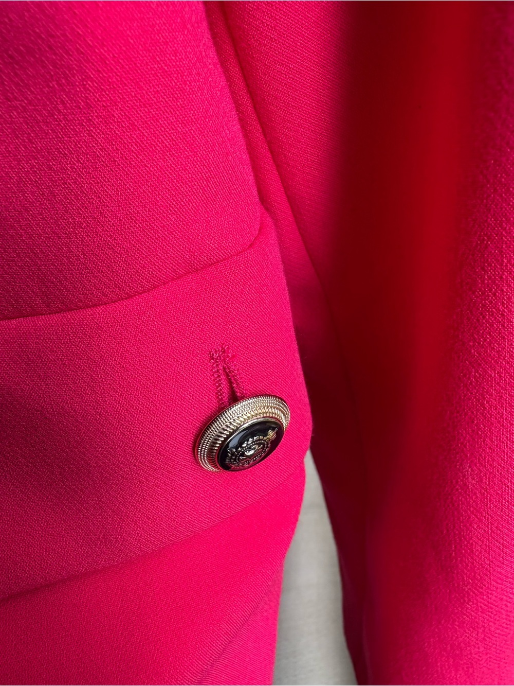 Zara Hot Pink Single-Button Tailored Blazer - Picture 4 of 8
